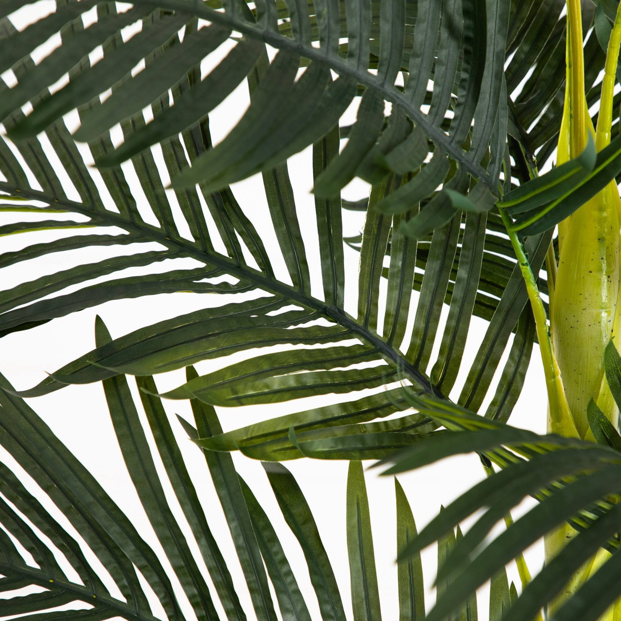 8ft. Artificial Golden Cane Palm Tree